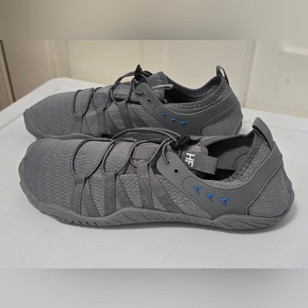 Hike Footwear HF Gray & Blue Healthy And Non-Slip Barefoot Shoes Sz 9.5 Sz 43 UK - Picture 4 of 9